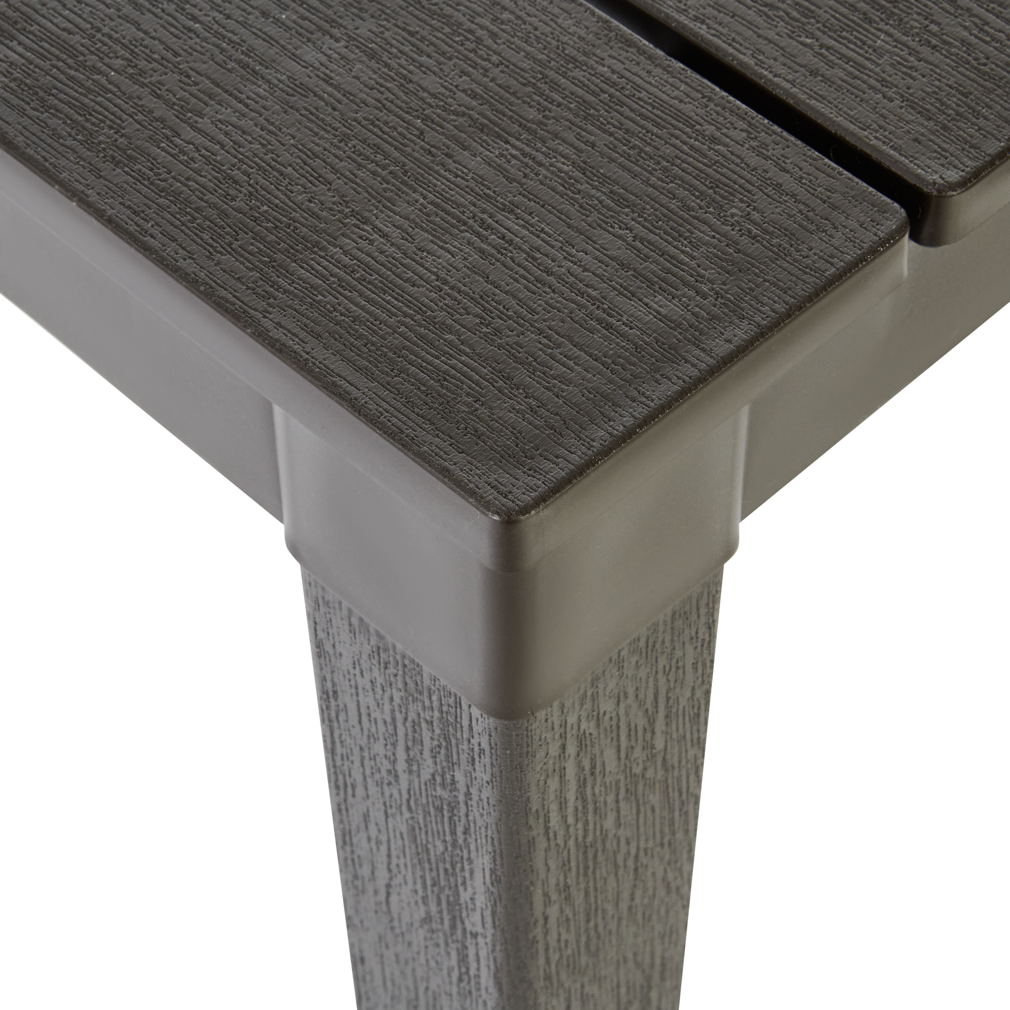 Стол садовый ЭЛЛАСТИК-ПЛАСТ «Прованс» квадратный 83×83×82 см шоколадный 82255692 STLM-0023264 - Вид №2