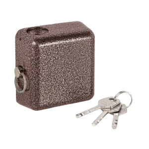 Замок гаражный навесной с ключом Punto 85x80 мм сталь