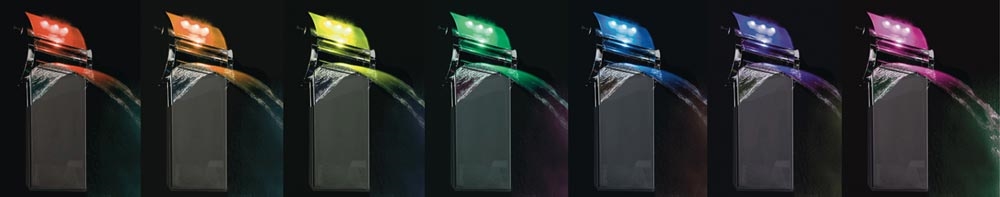 I01555 Потолочный & настенный душ Aquavolo MUSIC - CROMOTHERAPY BOSSINI  - Вид №2