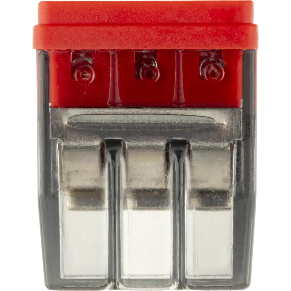 84509782 Клеммы монтажные самозажимные с пастой Duwi СМК 772-206 6-проводные 2,5мм² прозрачные 5шт 26732 4 STLM-1118925  - Вид №4