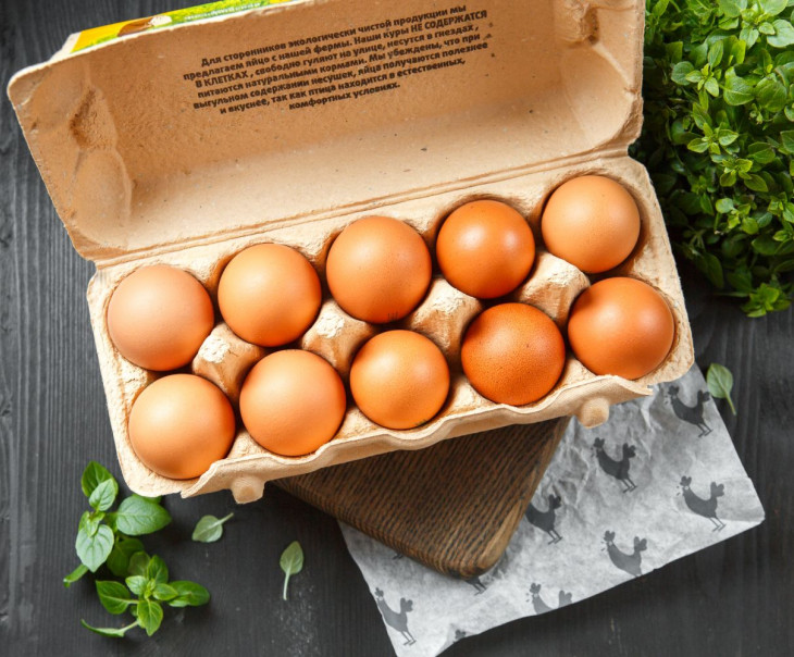 4743 Яйца куриные С1 Вкусляндия  - Вид №2