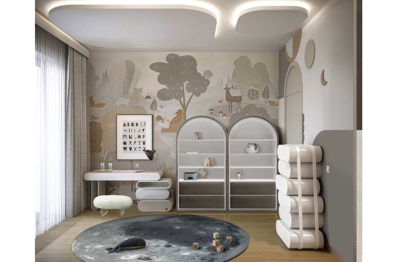 CIST422 Детские ковры Луна Circu  - Вид №12