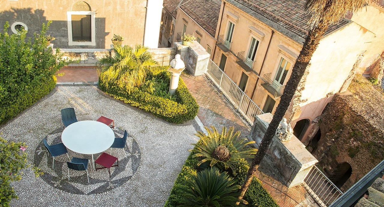 Легкий бетонный круглый садовый стол Paola Lenti ARCH-00106288 - Вид №2