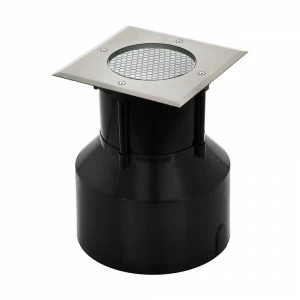 Уличный светильник ландшафтный 24х17,5х17,5 см черный Riga 3 Pro 62707 EGLO RIGA 3 PRO 00-3897167 Серый