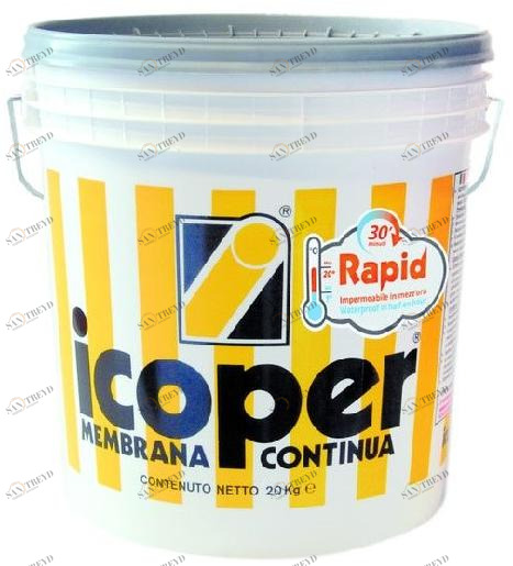 Icobit Сплошная однокомпонентная мембрана в водной эмульсии sun-id-1345547