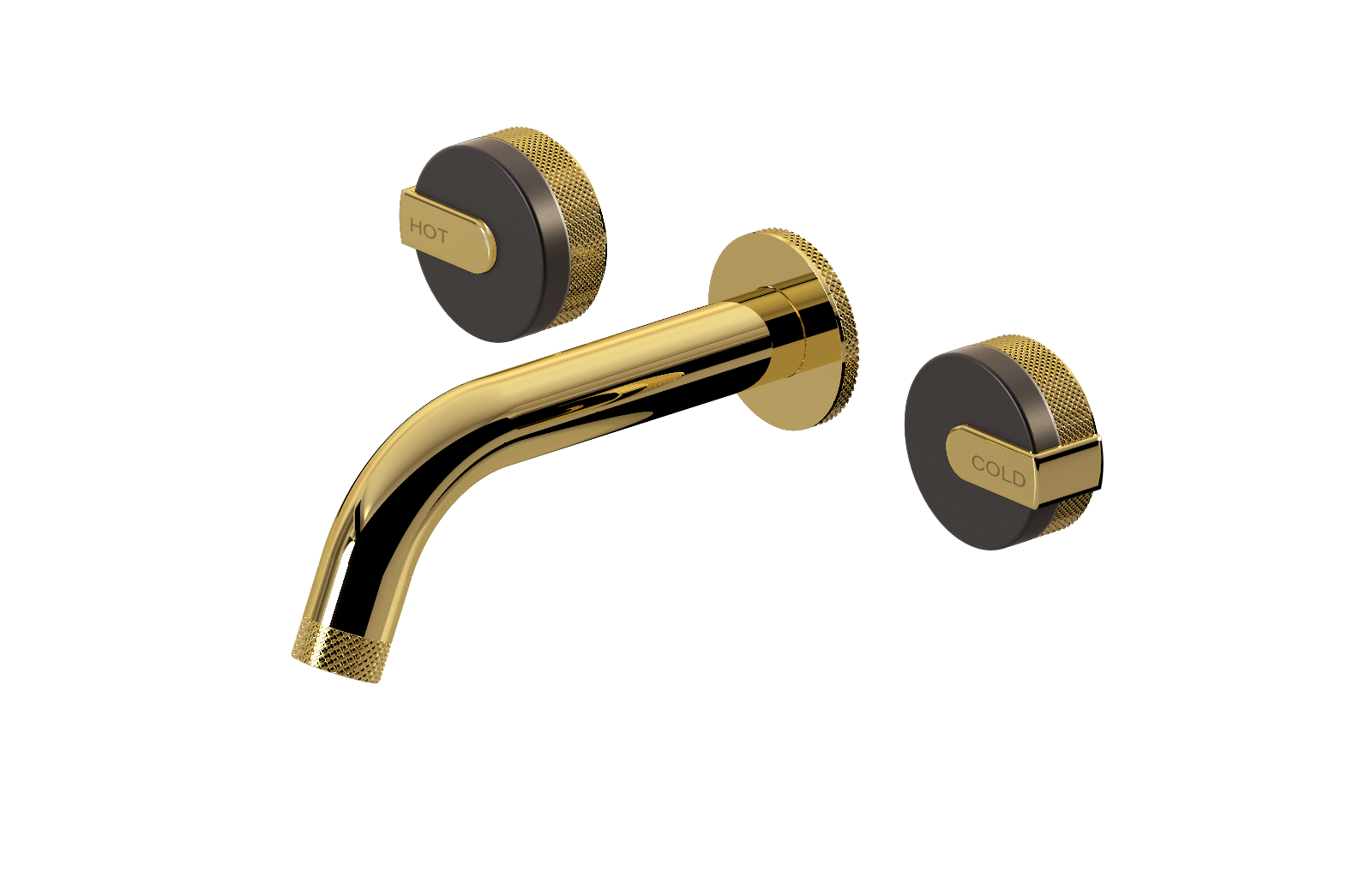 E-11530-R1GM-L1AU-AU Смеситель для умывальника из 19,1см носикем (внешняя часть) GRAFF MOD+