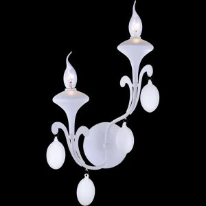 Бра Arte Lamp Montmartre A3239AP-2WH ARTE LAMP СВЕЧА 077222 Белый;прозрачный