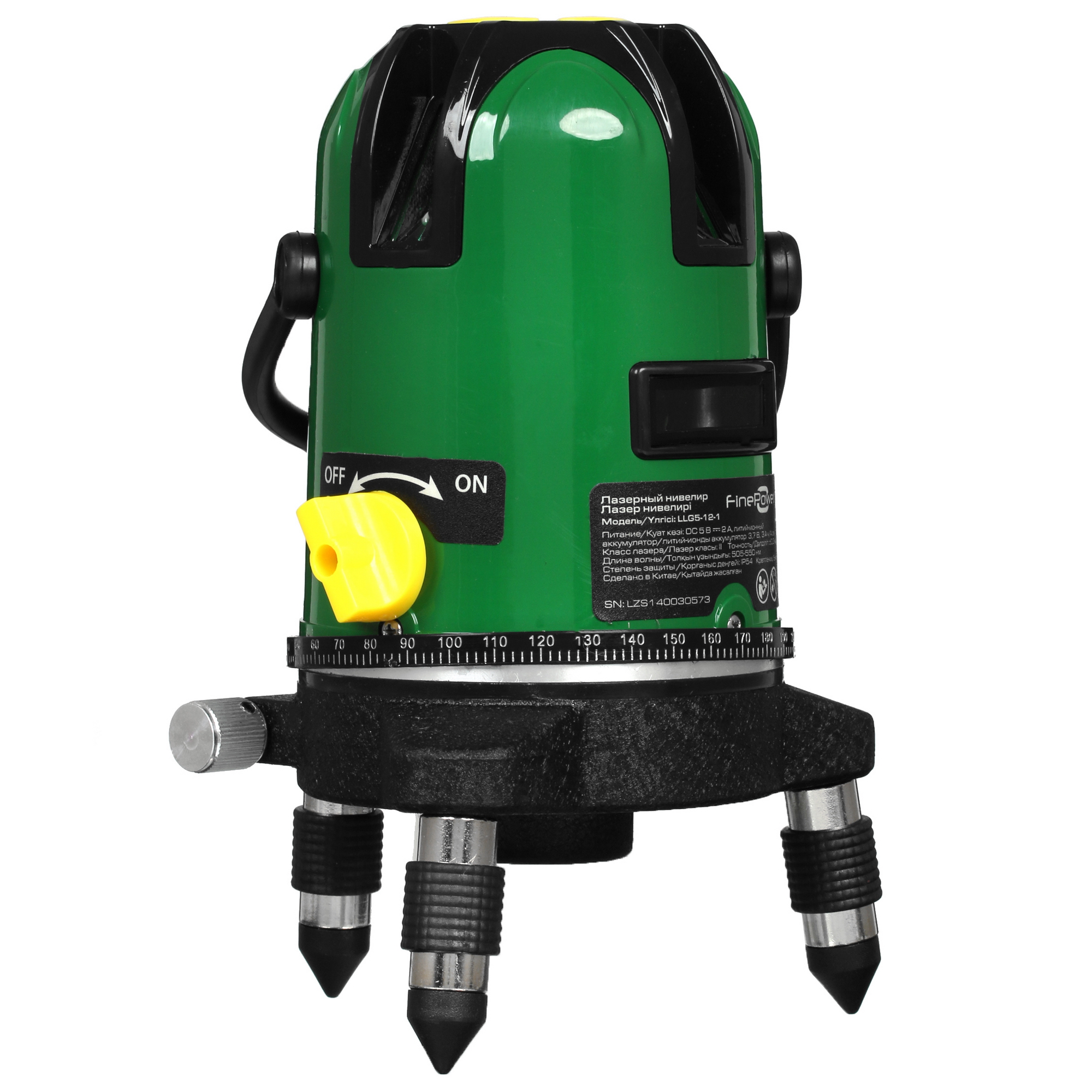 Лазерный нивелир FinePower LLG5-12-1 4871080 STDN-0152219