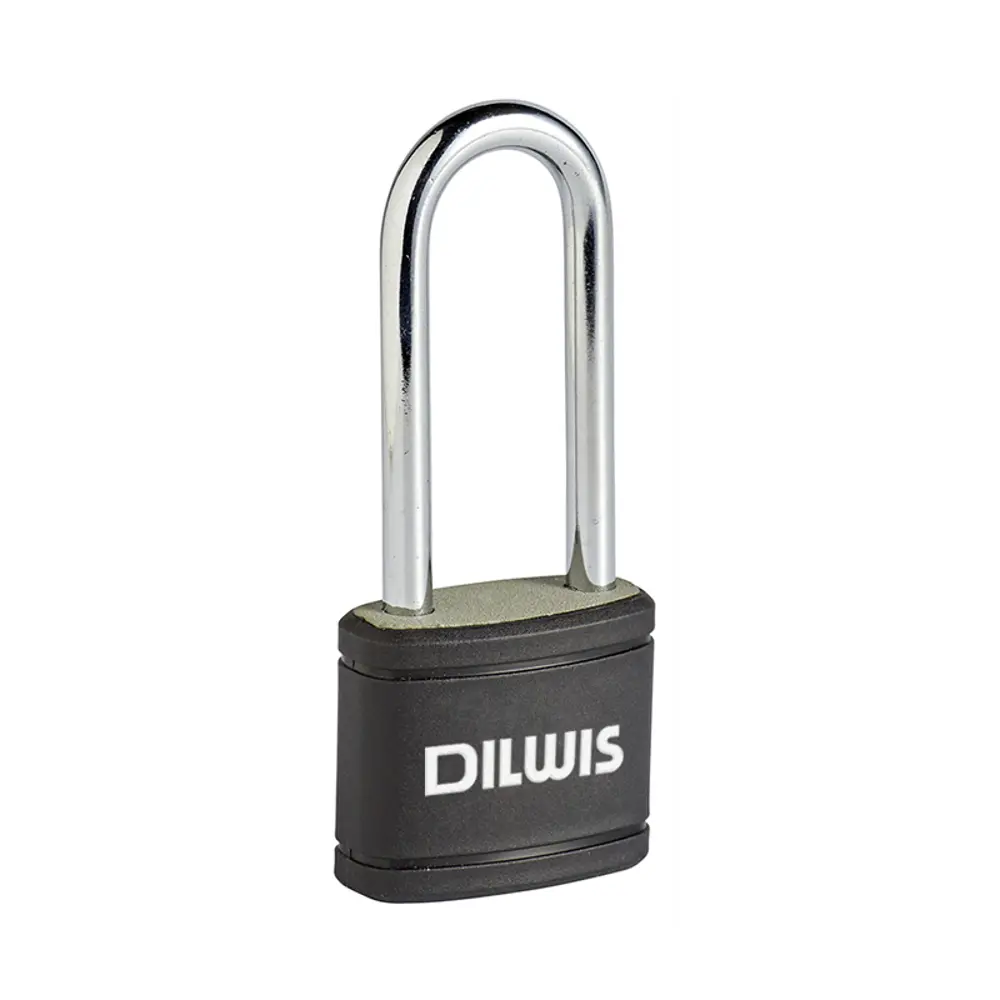 Замок навесной DILWIS 41x54 мм чугун длинный 89445672 STLM-2024246 