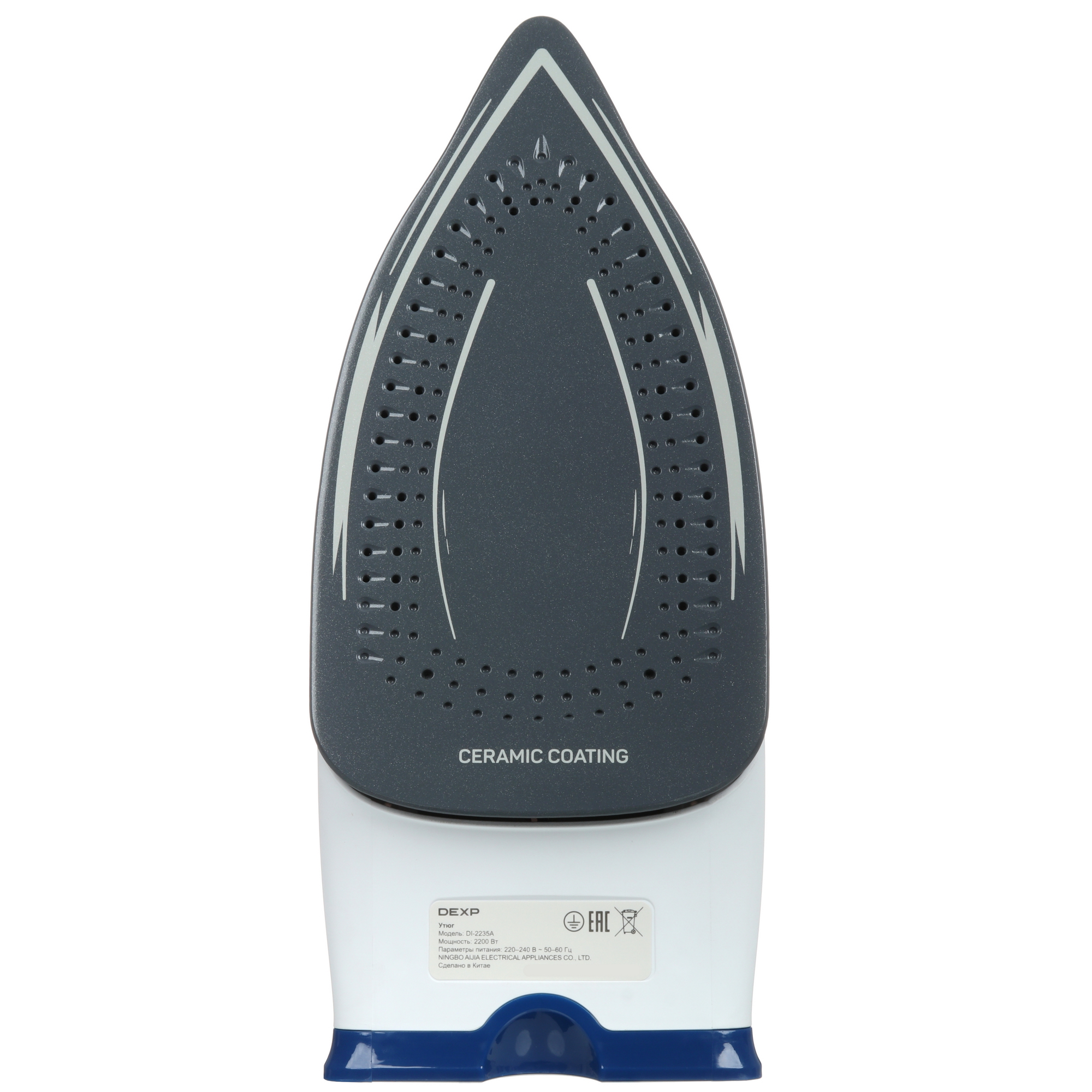 9121945 Утюг DEXP DI-2235A белый STDN-0051505 - Вид №3