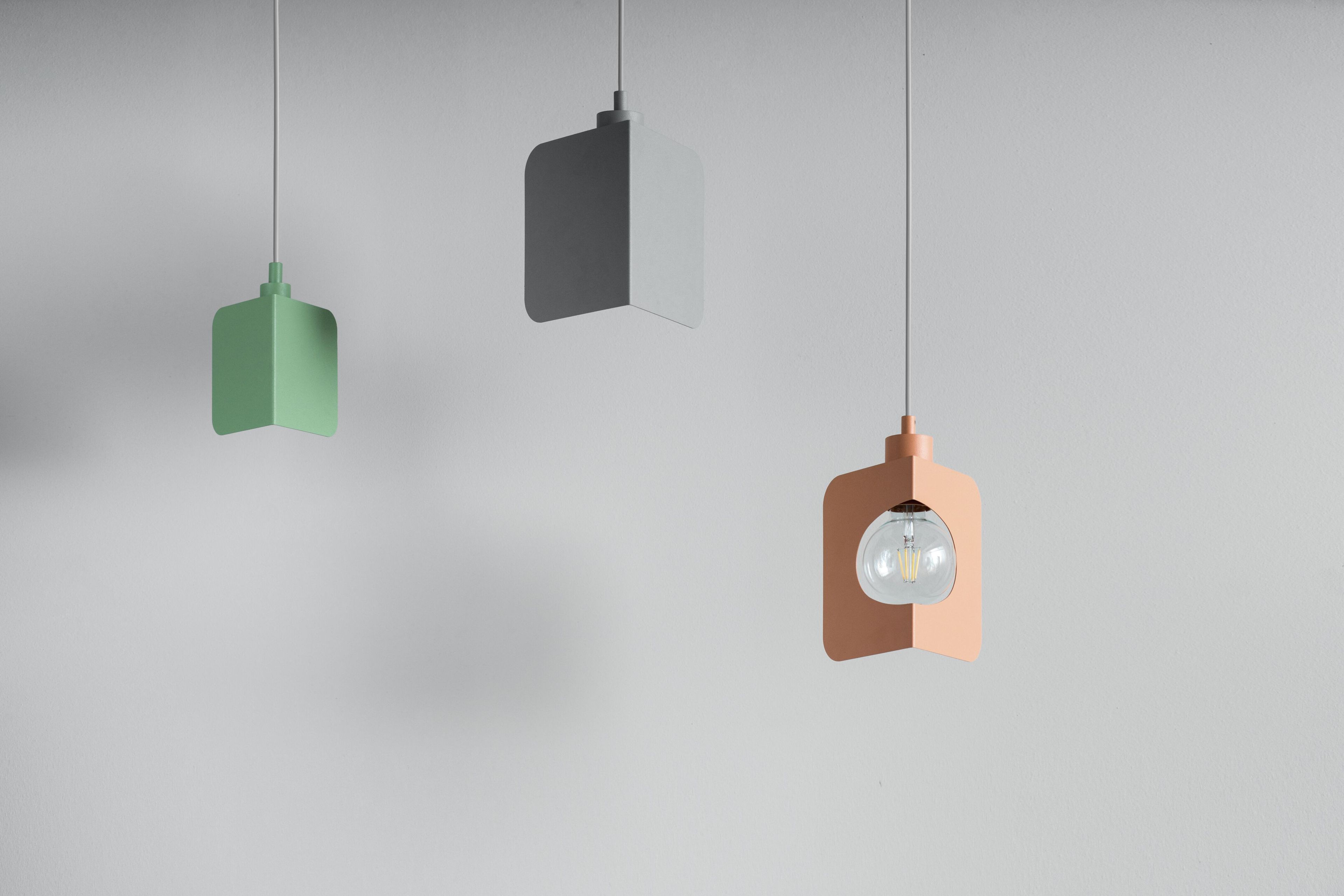 Порошковое покрытие стальной подвесной светильник +kouple Corner ARCH-00017614 - Вид №3