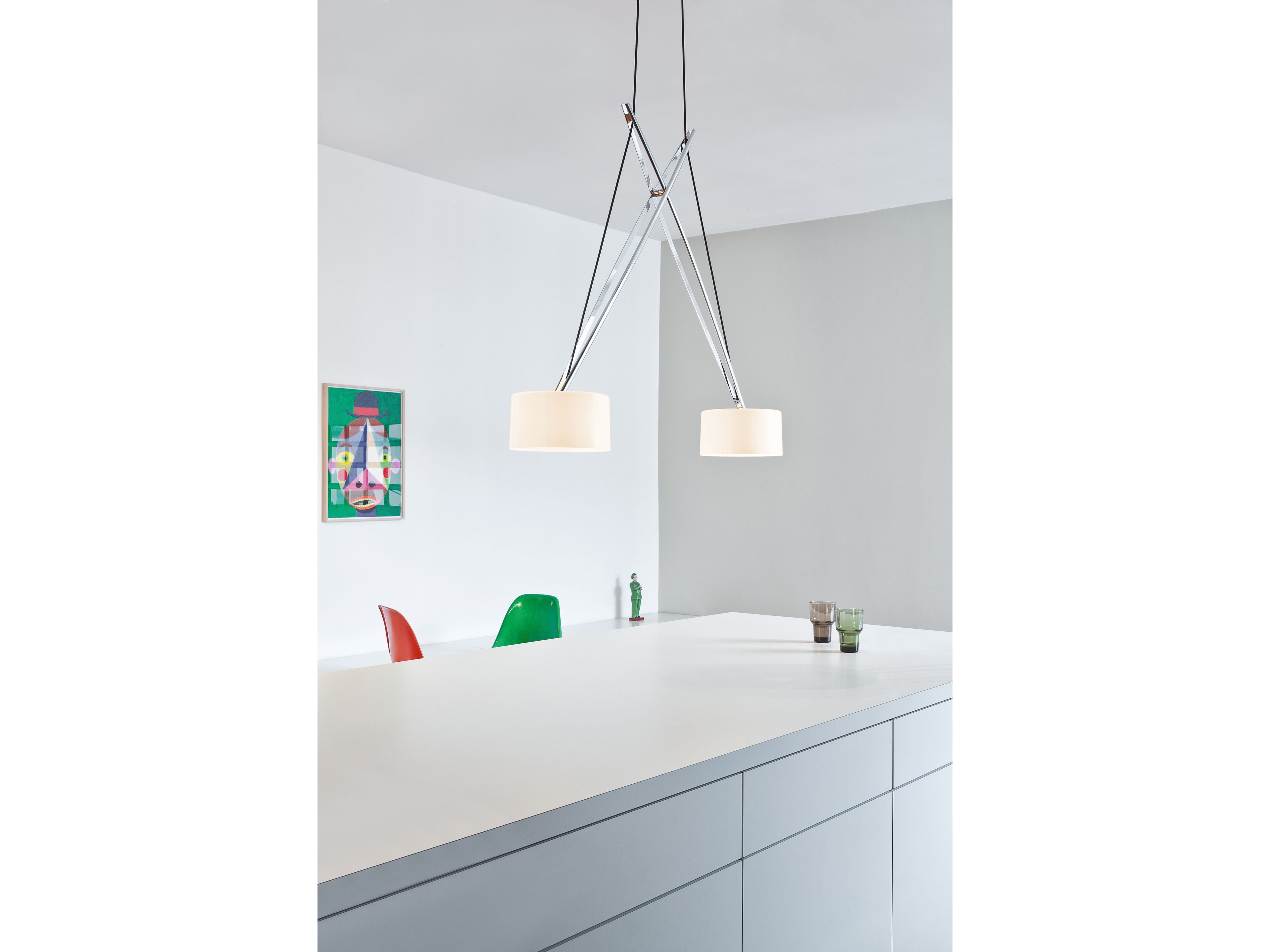 Алюминиевый светодиодный подвесной светильник serien.lighting TWIN ARCH-00116222 - Вид №7