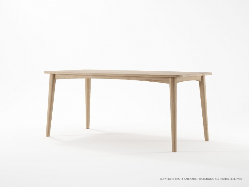536_1069 Стол обеденный прямоугольный 180 Karpenter GRASSHOPPER - Вид №1