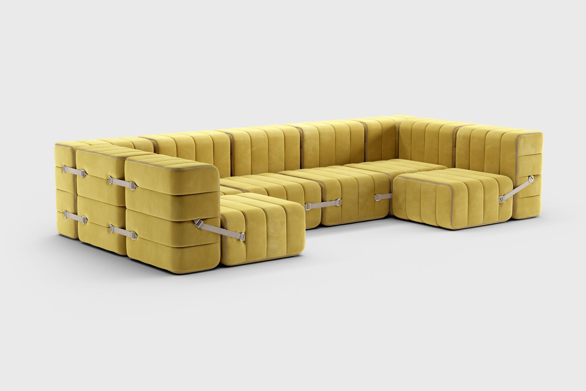 Модульный тканевый диван AMBIVALENZ Curt ARCH-00133274 - Вид №35