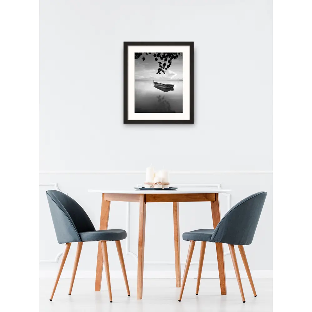 Картина в раме Лодка 33x40 см цвет разноцветный 86327354 STLM-2084084 POSTERMARKET  - Вид №4