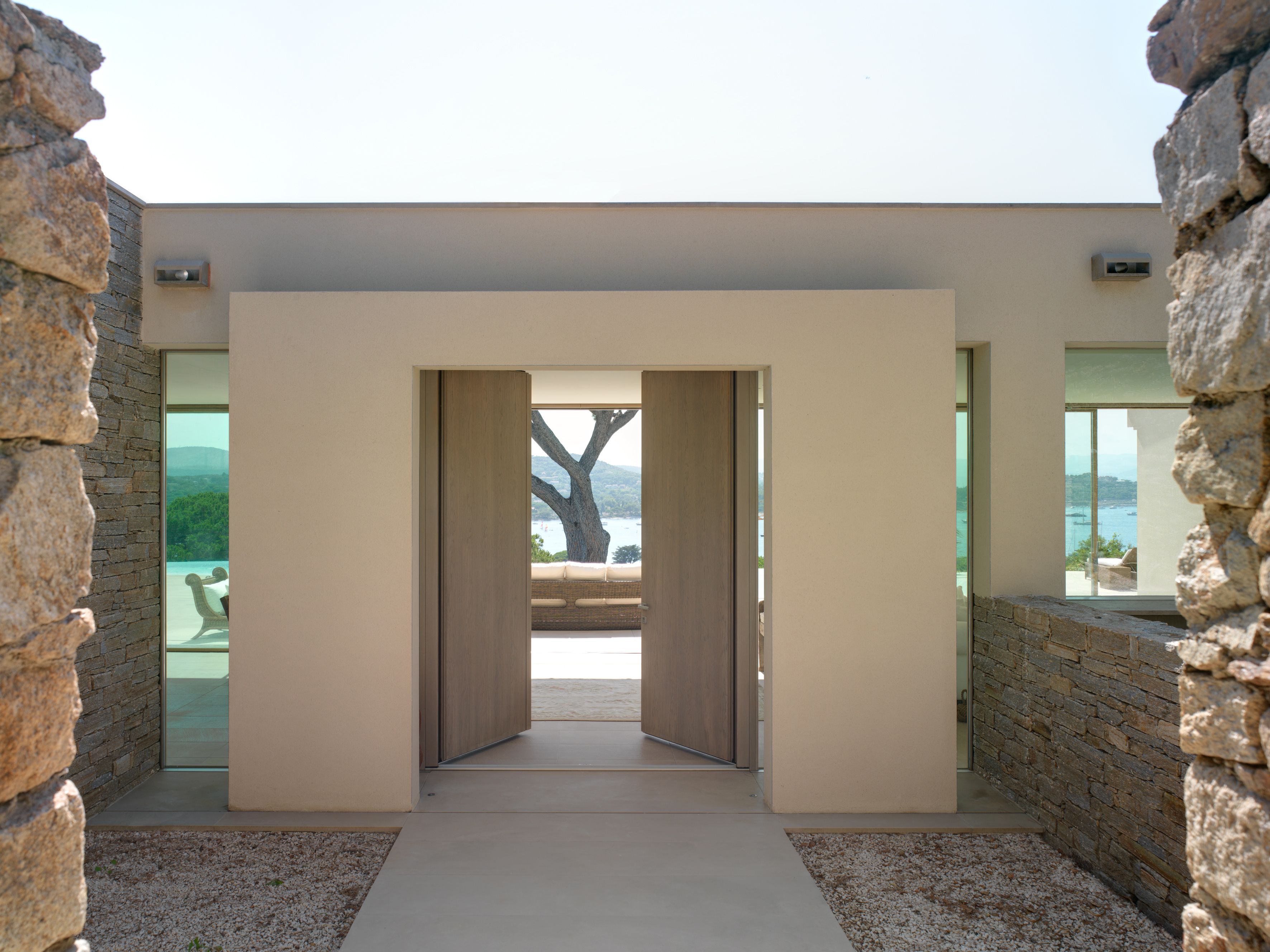 Входная дверь из дерева и стекла Carminati Skyline System ARCH-00142265 - Вид №5