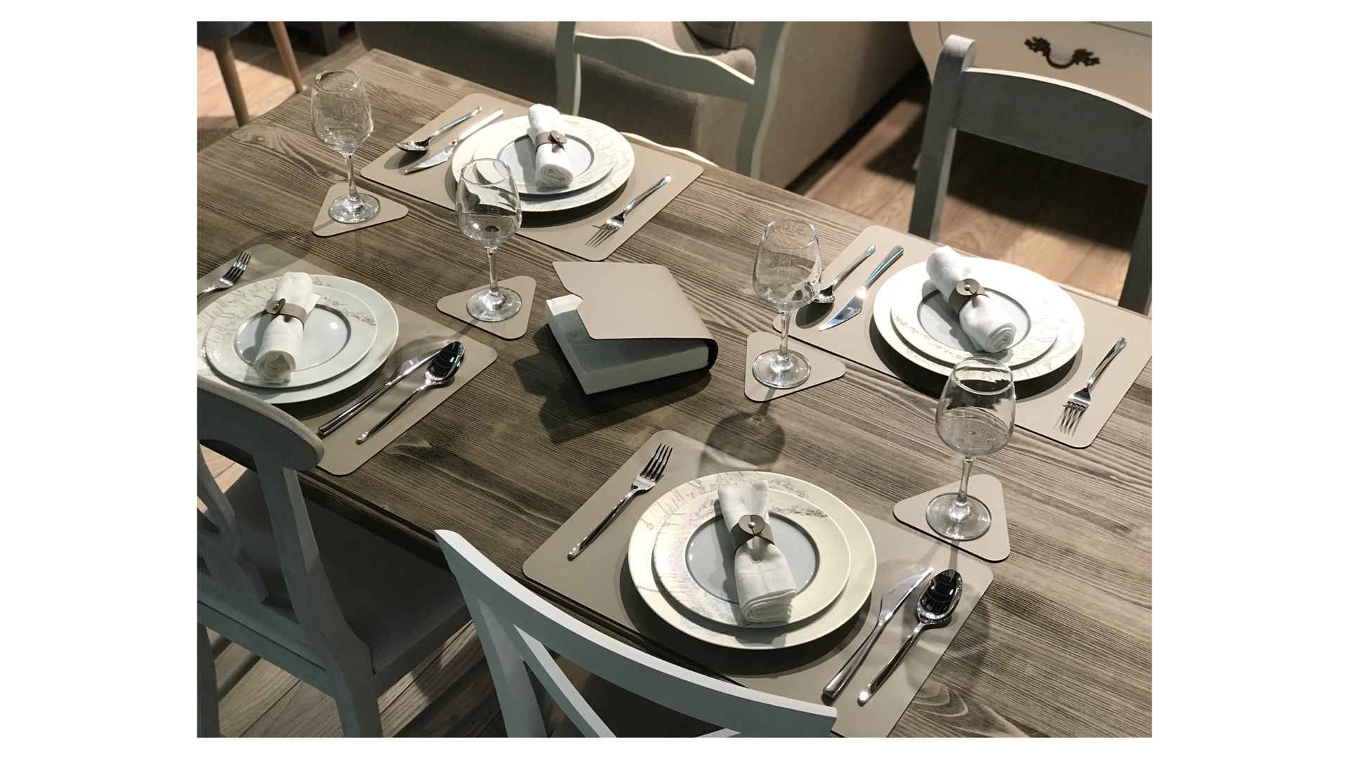 10638147 ADJ Салфетница 17см (капучино) Многослойная кожа SPECTRO  - Вид №4