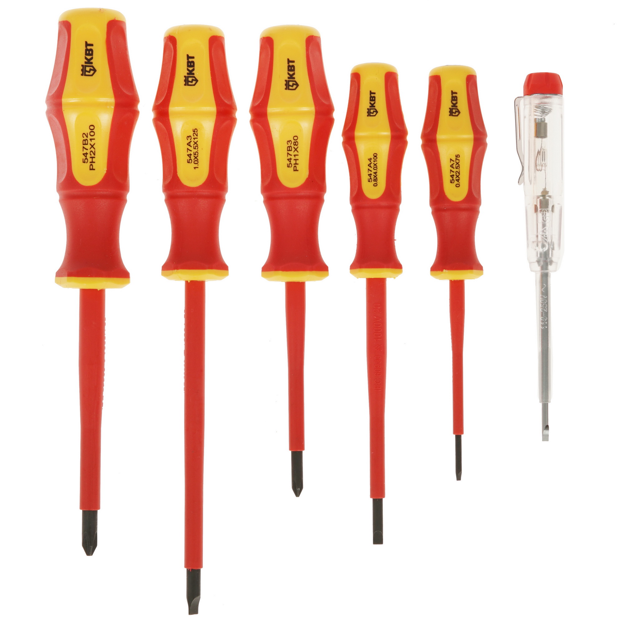 Набор отверток КВТ Профи НИО-06 4838673 STDN-0110813