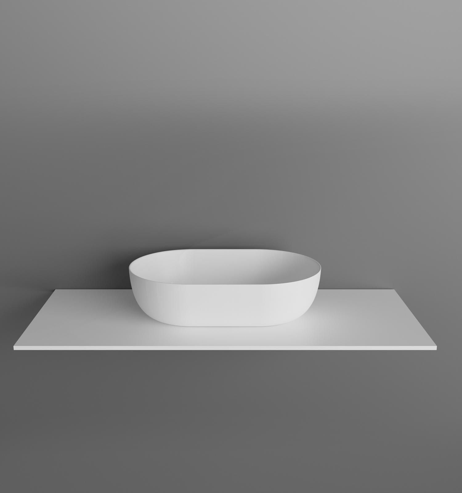 Овальная столешница из Corian® Acquapazza Corian ® elements ARCH-00150728 - Вид №1