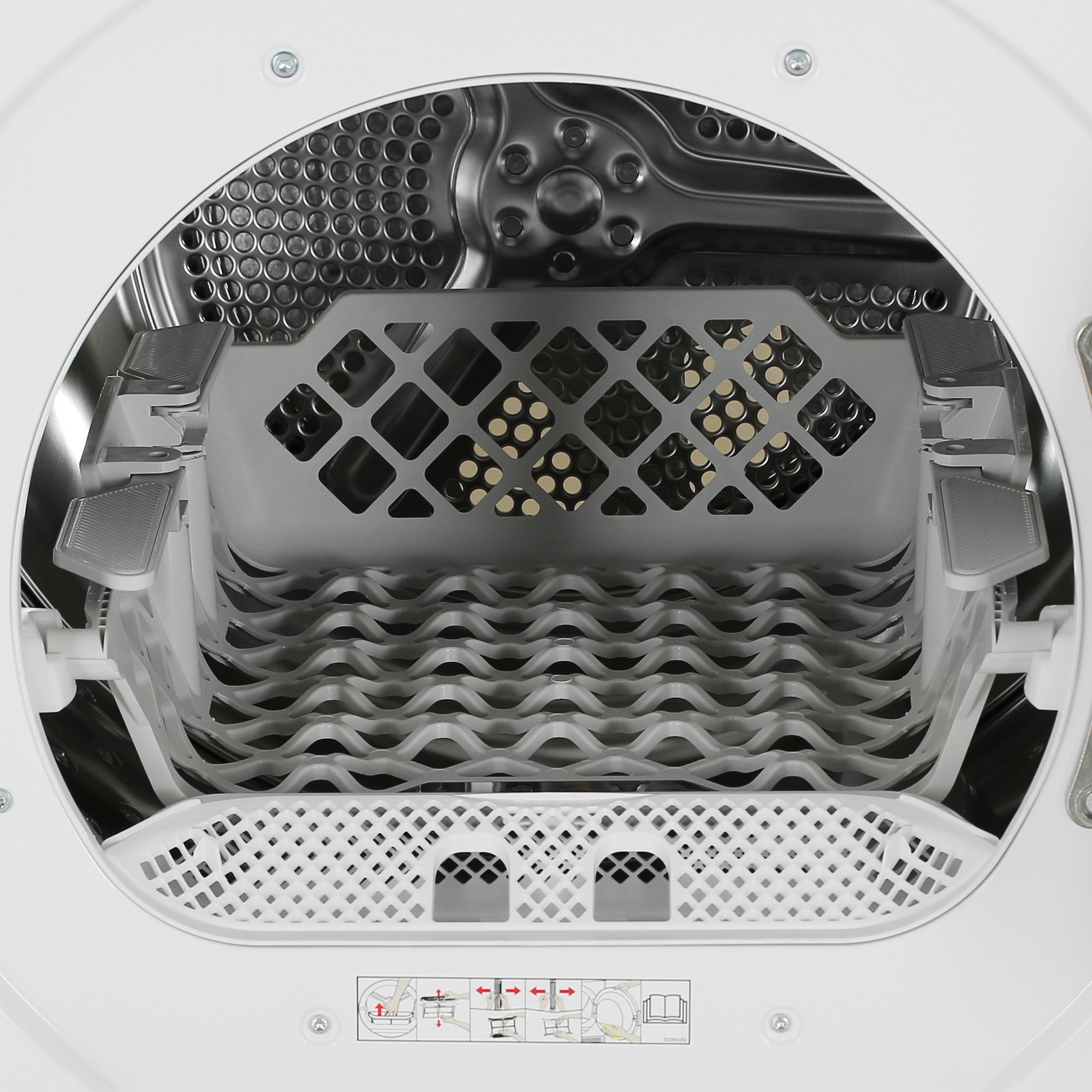 9067477 Сушильная машина Delonghi DTD 8105 Н FABIO белый STDN-0061968 - Вид №6