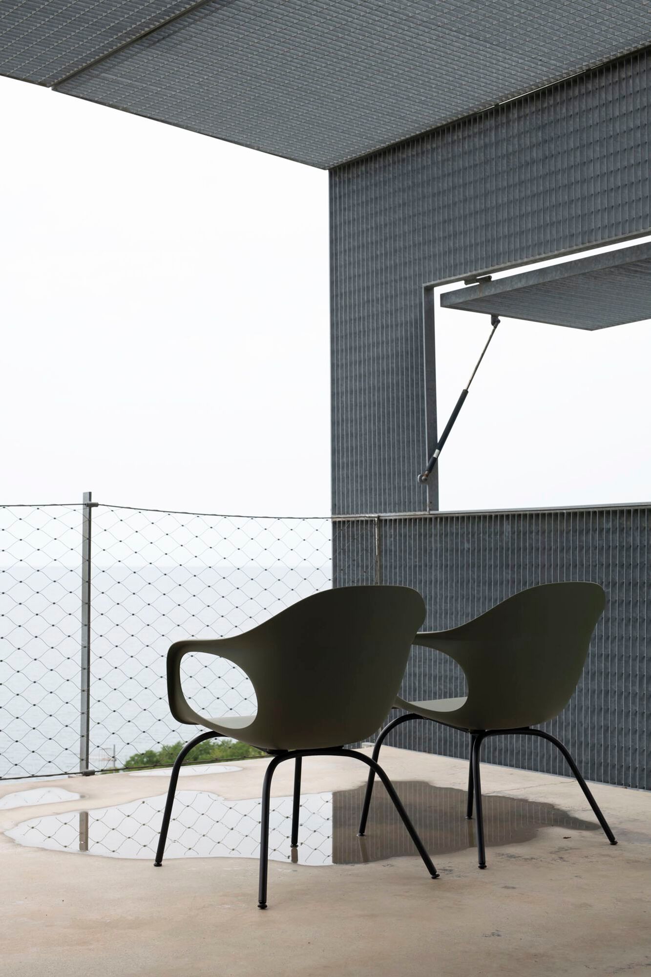 Рециркулированный пластиковый стул с подлокотниками Kristalia Elephantino ARCH-00078244 - Вид №2