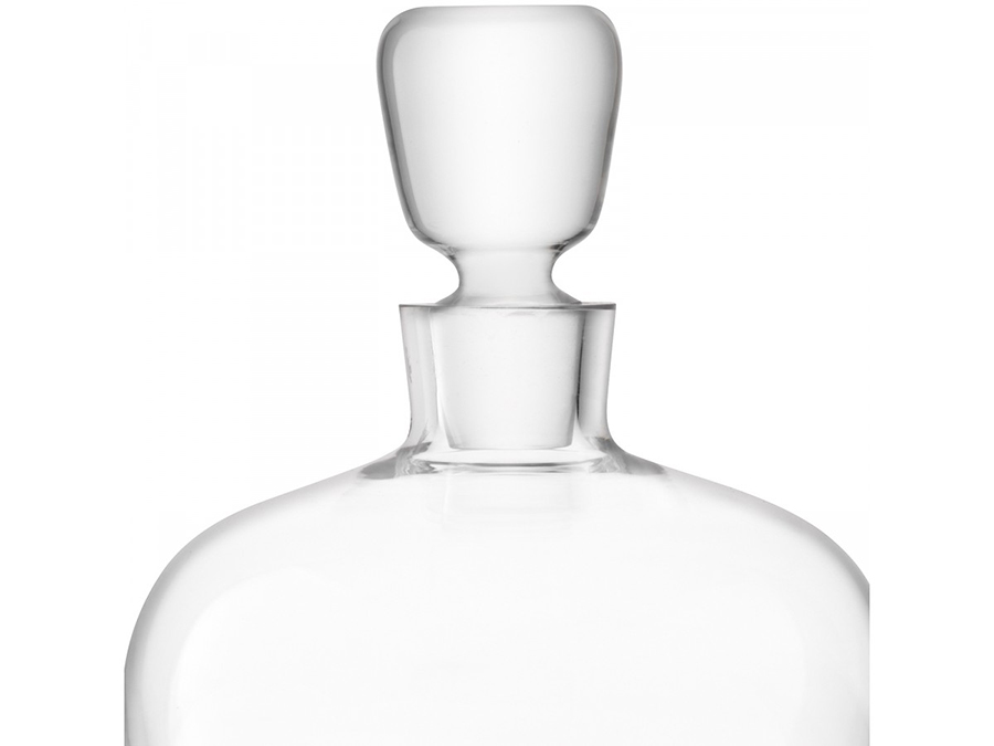 Декантер для виски с деревянной подставкой whisky 1 л arran whisky LSA INTERNATIONAL WHISKY 00-3863044 Прозрачный  - Вид №4