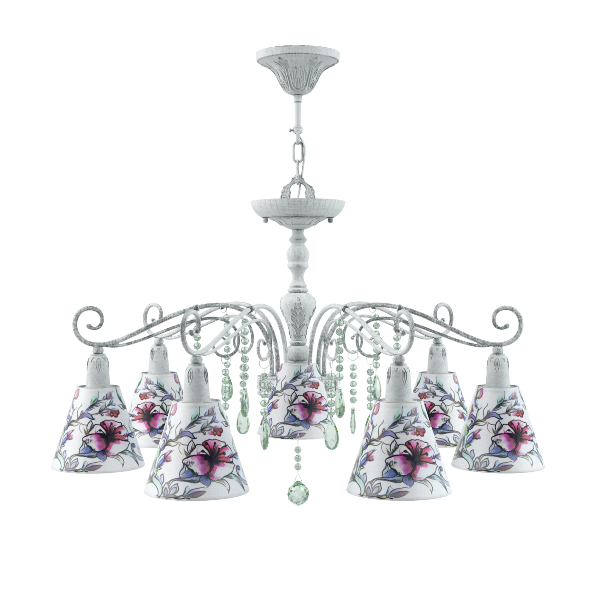 E4-07-G-LMP-O-13-CRL-E4-07-GR-DN Люстра 18 Maytoni Provence