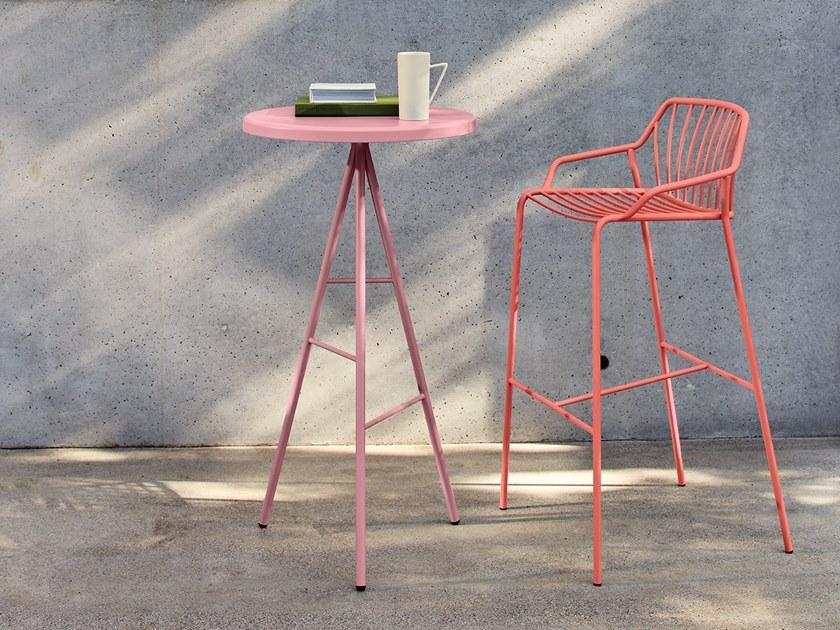 CaStil Круглый садовый стол из металла Symple Symple t - Вид №4