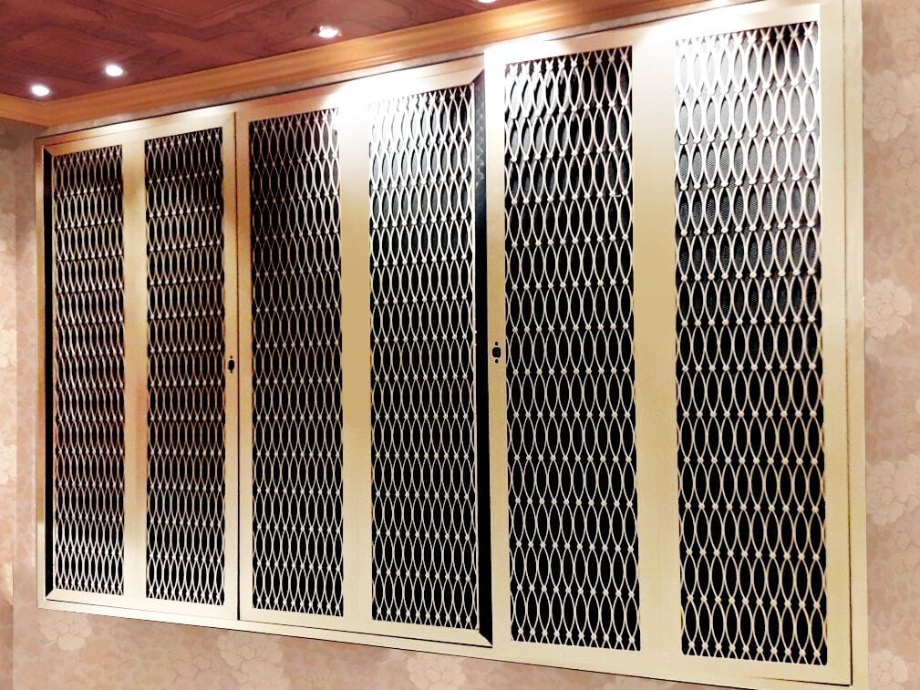 Окрашенная стальная дверь Crestani 2000 DUBAI ARCH-00101883 - Вид №1