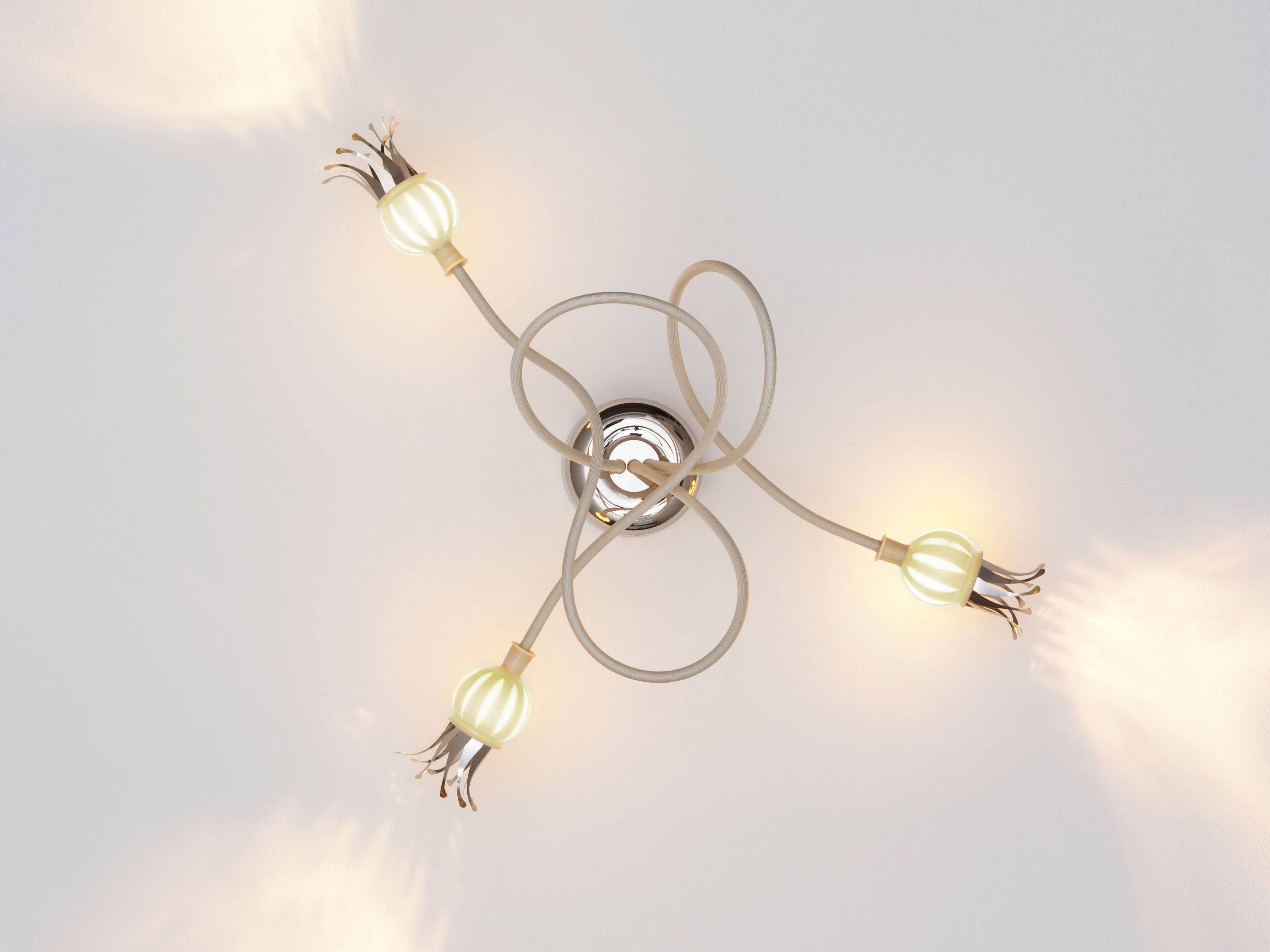 Алюминиевый и стеклянный настенный светильник с гибкой рукояткой serien.lighting POPPY ARCH-00006700 - Вид №18