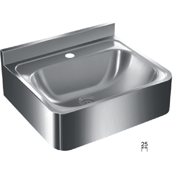 NHSX9124 Edone Подвесной умывальник с прямоугольным основанием и приподнятым NHSX9124 