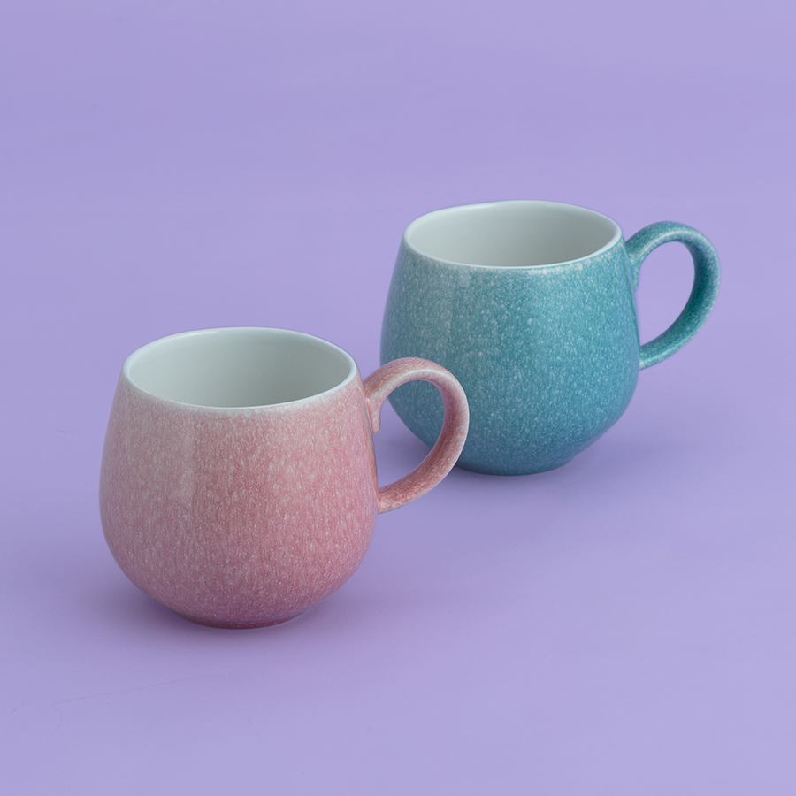 2002.107 Кружка reactive, 350 мл, розовая Mason Cash  - Вид №3