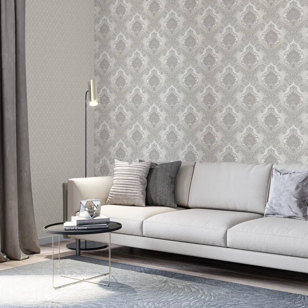 Обои флизелиновые Palitra Home Rosalina бежевые 1.06 м HC71618-21 88120823 STLM-2035946 - Вид №3