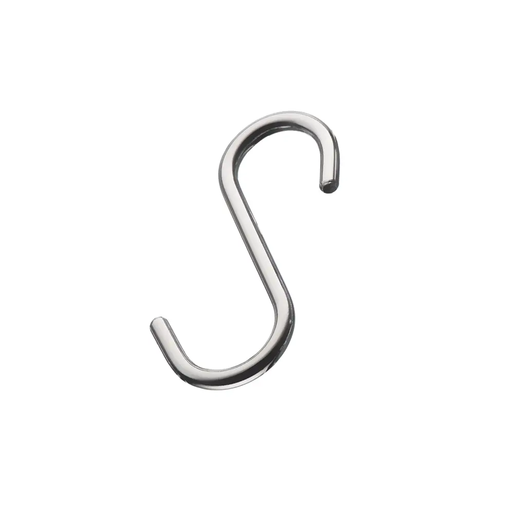 S-образный крюк Lemax 4 мм хром STLM-2177118