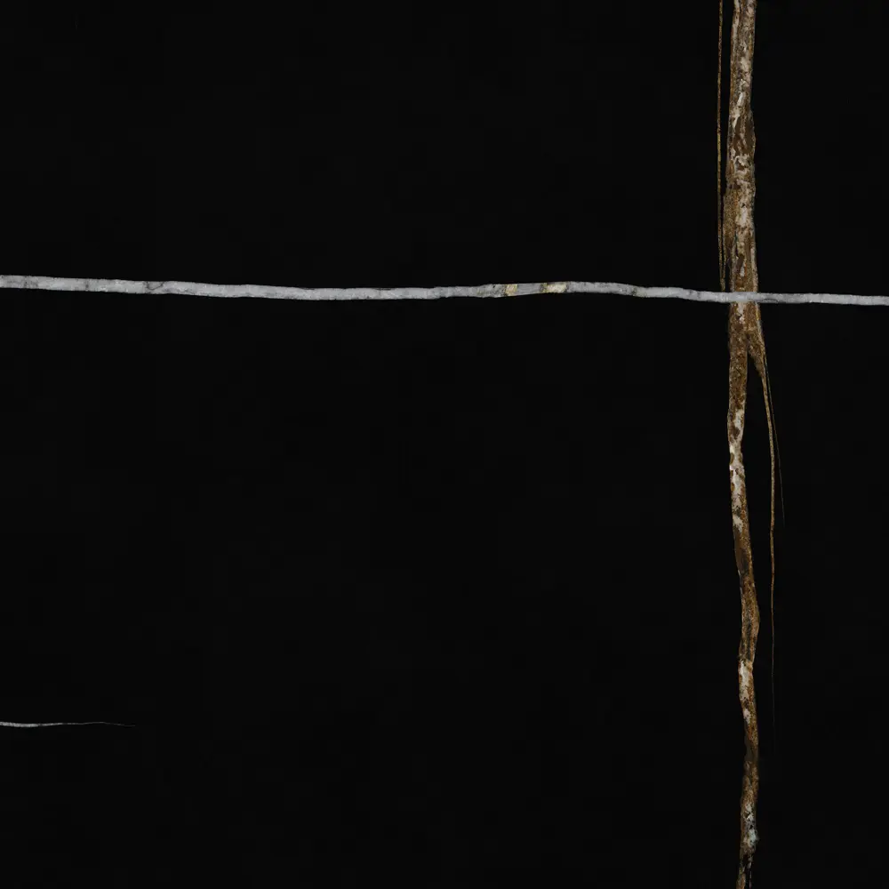 Стеновая панель Alumoart Sahara Noir Cord 48.1.4 60x0.4x300 см алюминий цвет черный камень 88887746 STLM-2077890 
