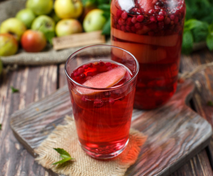 5811 Компот яблочно-брусничный Зинаида и Сергей Белан Вкусляндия  - Вид №2