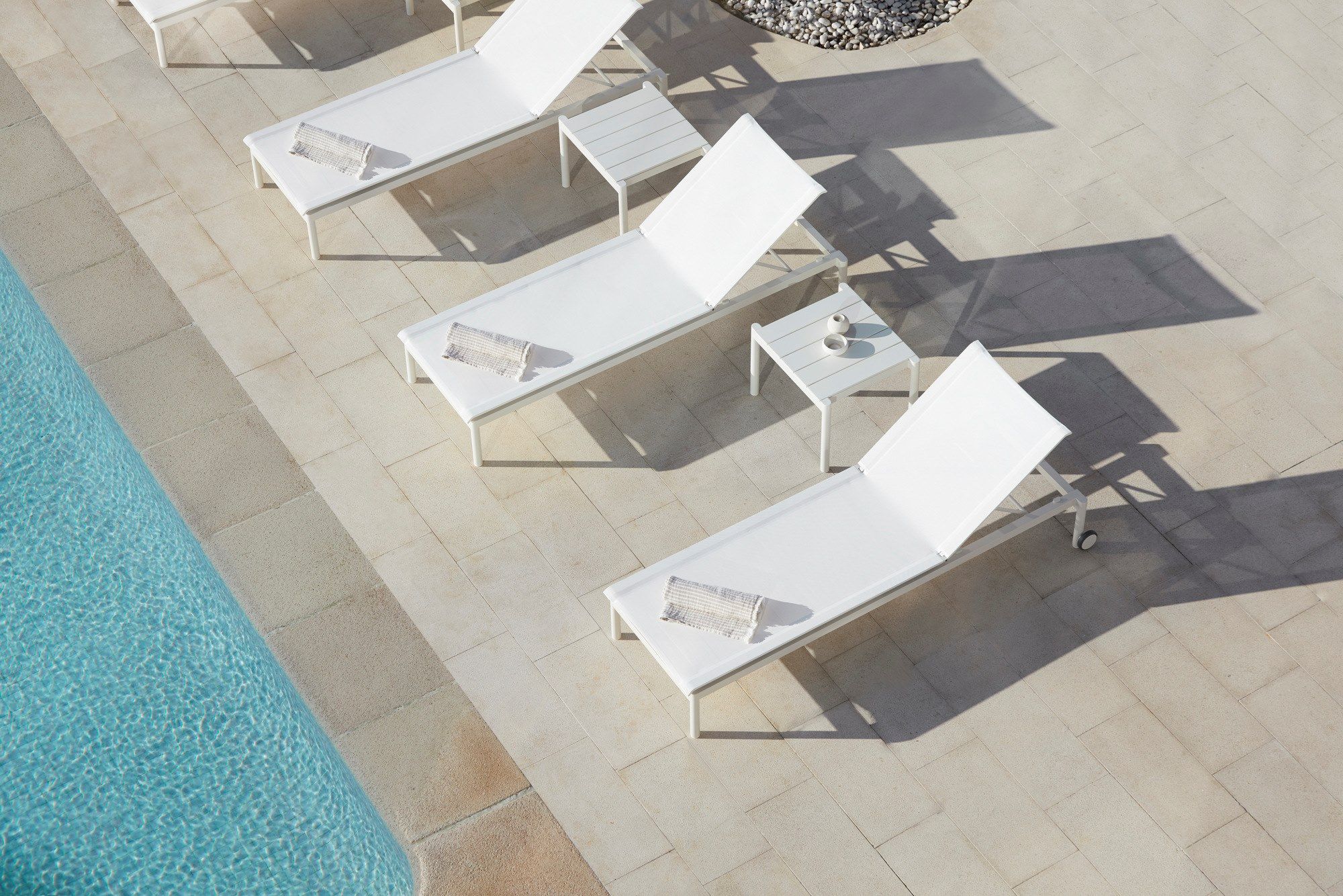 Алюминиевый журнальный столик с керамогранитом POINT Origin ARCH-00076927 - Вид №7