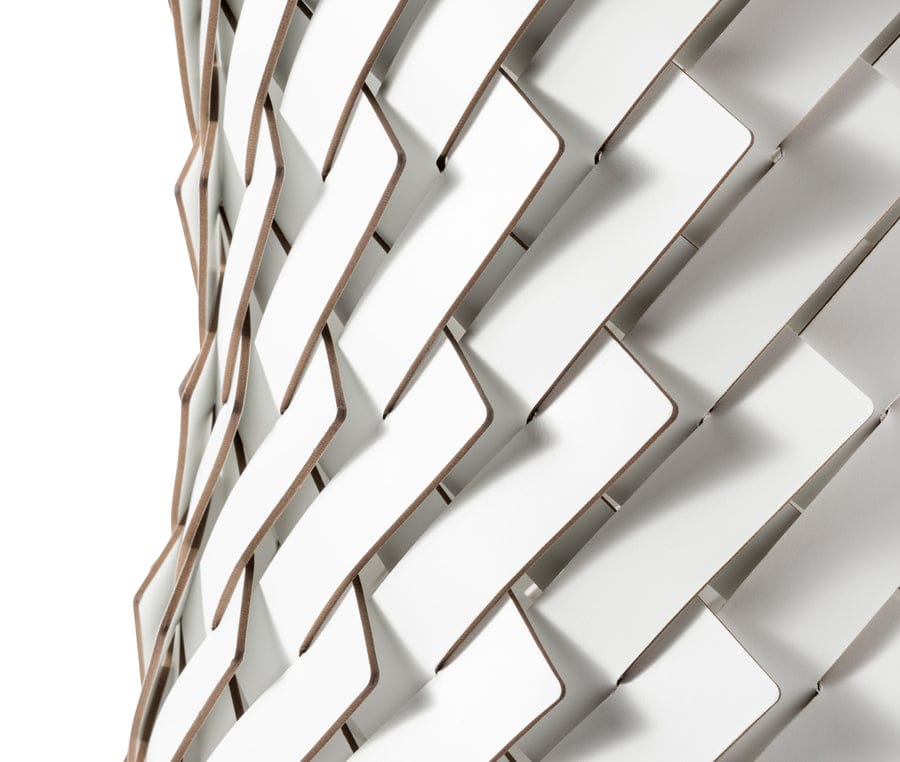 Регенерированная кожаная квадратная стойка для журналов Pinetti ALMERIA ARCH-00052926 - Вид №1