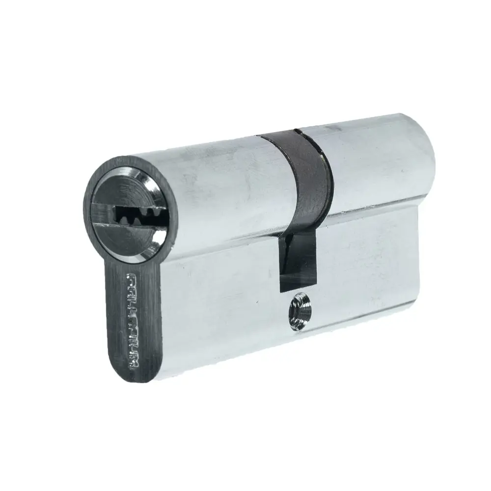 PALLADIUM Цилиндр Smart C ключ-ключ 35×35 мм хром с защитой от взлома 17217100 STLM-0007674