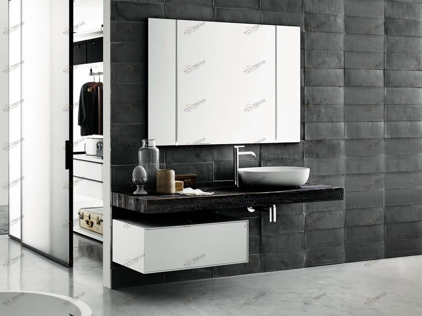 Boffi Деревянная столешница для умывальника в современном стиле sun-id-1409061