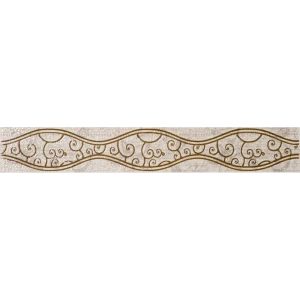 Бордюр «Линеа Шираз» 40.5х6.2 см цвет бежевый