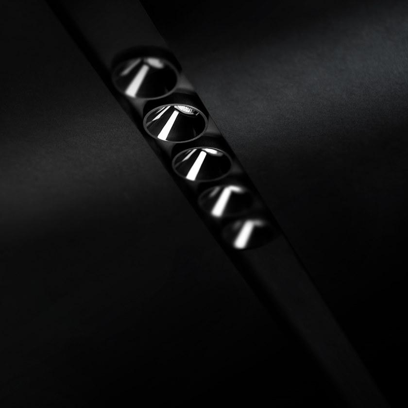 Arkoslight Алюминиевый потолочный линейный световой профиль для точечных светильников Black foster custom sun-id-1455112 - Вид №10