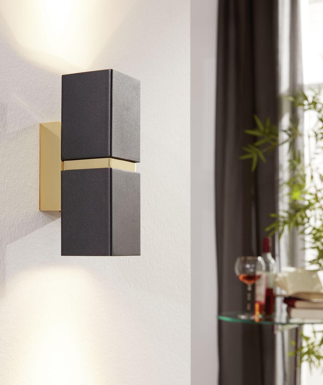 Бра Eglo Passa 95373 EGLO КУБ 077619 Золото;черный  - Вид №1