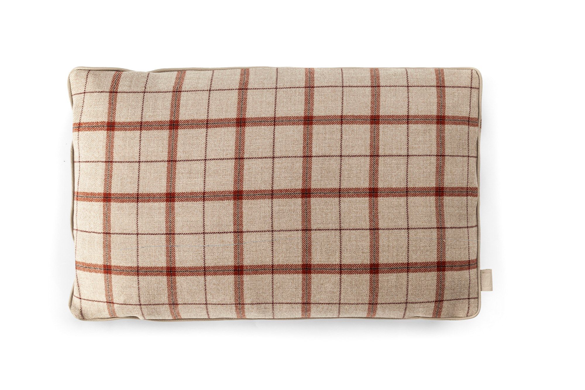 Шерстяная прямоугольная клетчатая подушка Poltrona Frau коллекция-мебель и аксессуары ARCH-00074167 - Вид №5
