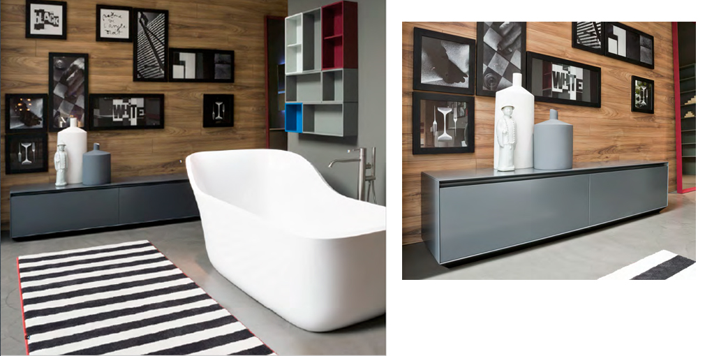 Комплект мебели №7 180 см Antonio Lupi PANTA REI Antoniolupi 7PANTAREI - Вид №1