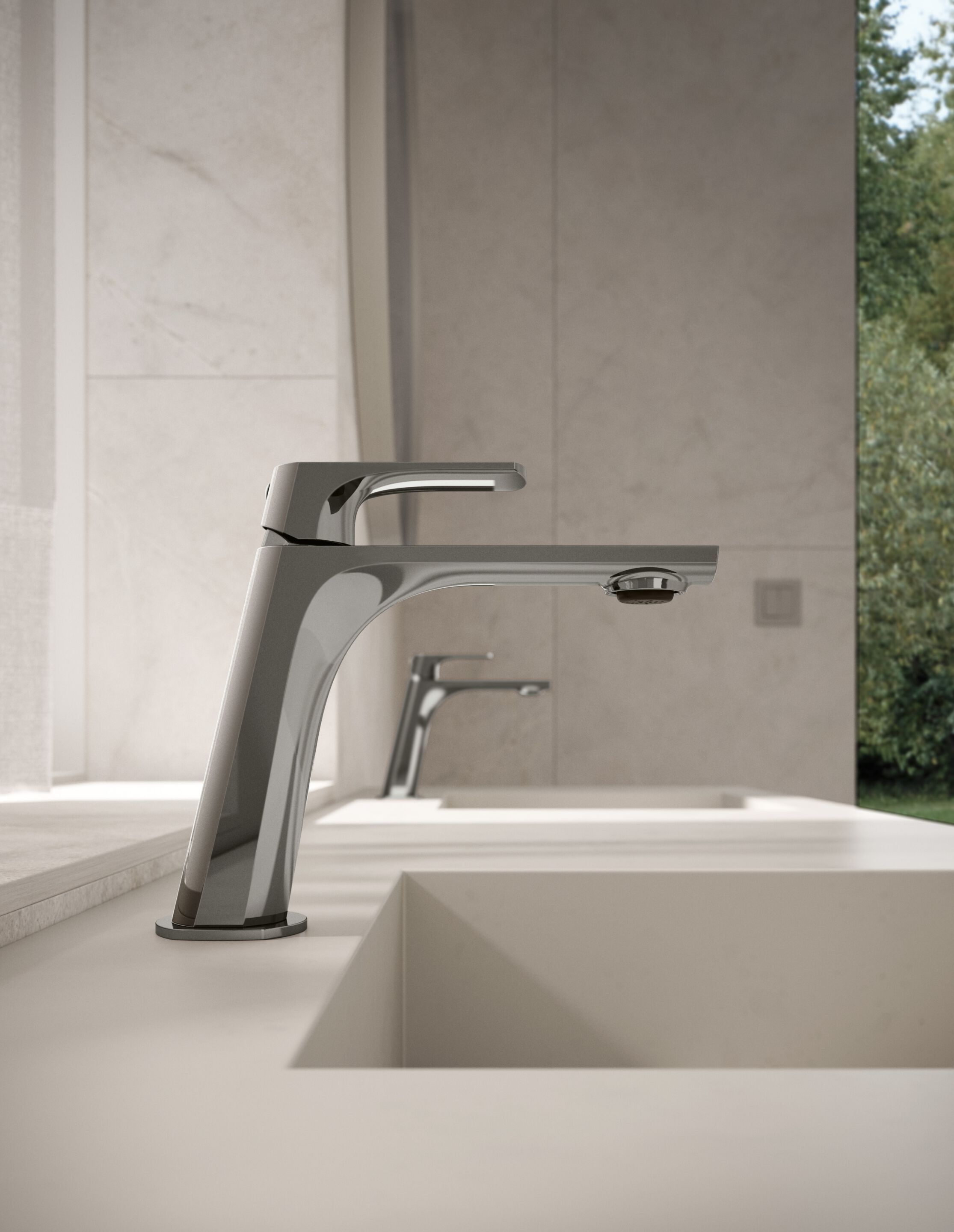 Латунный однорычажный смеситель для раковины Rubinetterie Treemme Albatros ARCH-00147374