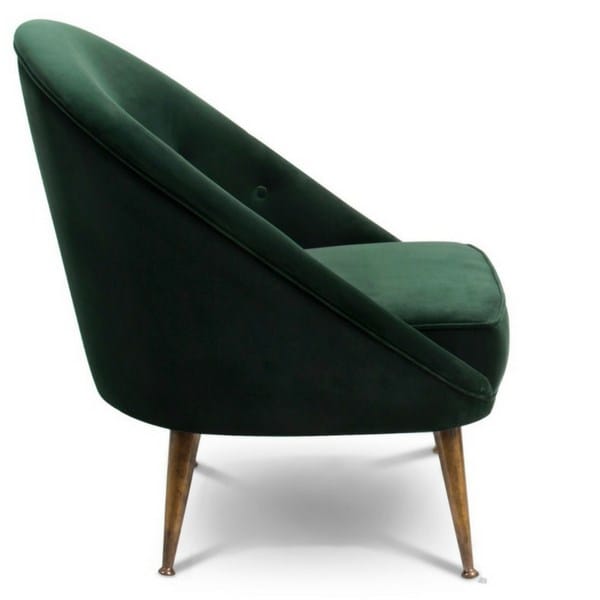 Бархатное кресло Brabbu малайский ARCH-00138518