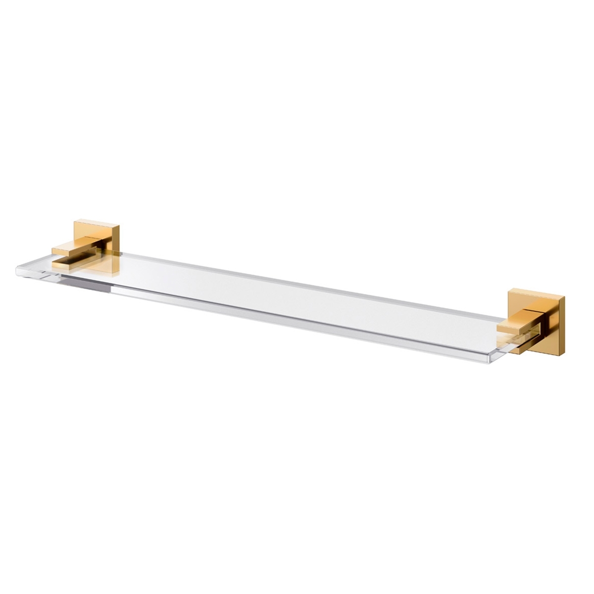 00388243 полированная графитовая полка Docol SQUARE