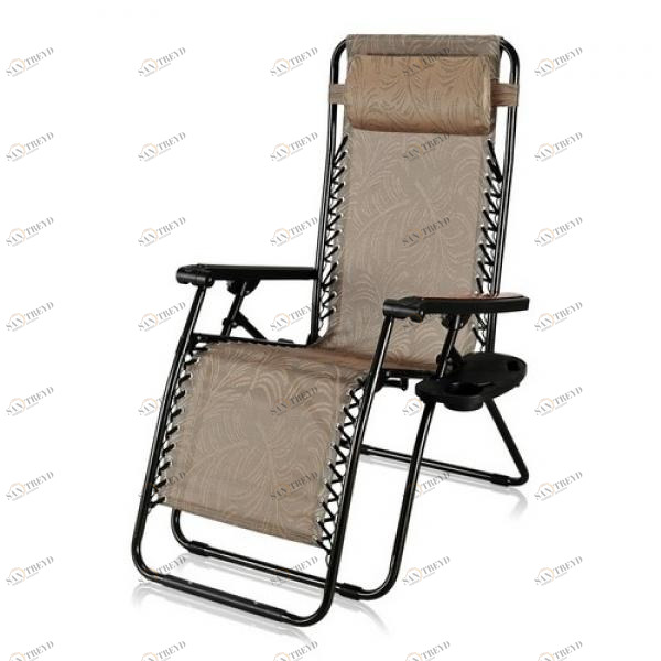 Кресло-шезлонг бежевое "Фея-Релакс 9B" AFINA  130485 Бежевый 