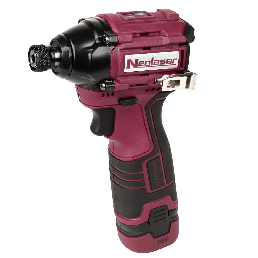 Бесщеточный ударный шуруповерт Neolaser NIS-20-ACCUM2 с двумя аккумуляторами 89434157 STLM-1578742